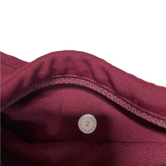 LULULEMON Speed Up Tight 28" Deep Rouge Size 2 - Picture 12 of 12
